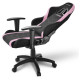 Игровое кресло Sharkoon Skiller SGS2 Jr. чёрно-розовое