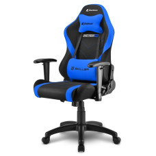 Игровое кресло Sharkoon Skiller SGS2 Jr. чёрно-синее