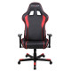 Кресло игровое DXRacer Formula OH/FE08/NR черный с красным