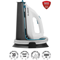 Парогенератор Polaris PSS 7570K 3000Вт белый/бирюзовый