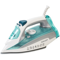 Утюг Galaxy GL6127, белый/бирюзовый