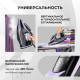 Утюг Galaxy Line GL 6135 черный с лиловым