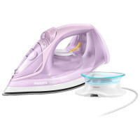 Утюг PHILIPS GC3675/30 сиреневый/белый (беспроводной)