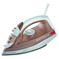 Утюг Scarlett SC-135S коричневый/белый