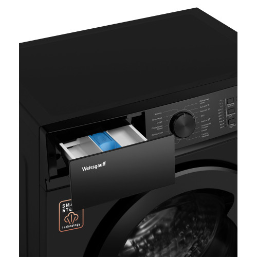 Стиральная машина Weissgauff WM 4527 DC Inverter Steam Black