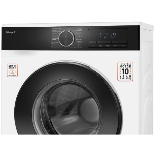 Стиральная машина Weissgauff WM 45712 Inverter Steam