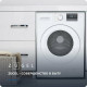 Стиральная машина с сушкой ZUGEL ZWDS8614I Inverter белая