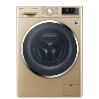 Стиральная машина LG F2J7HS2G золотой/черный-хром
