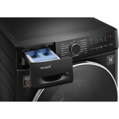 Стиральная машина Weissgauff WM 4627 Touch Inverter Steam Black