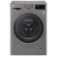 Стиральная машина LG F4J6VS8S серебро/черный