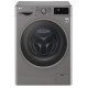 Стиральная машина LG F4J6VS8S серебро/черный