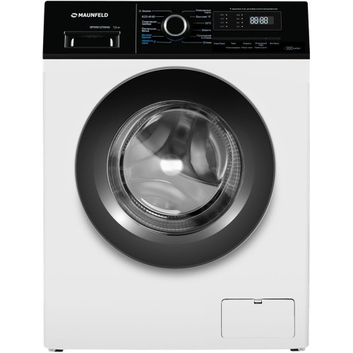 Стиральная машина MAUNFELD MFWM127IWHD c инвертором и паром 