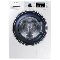 Стиральная машина SAMSUNG WW80R42LHFWDLP белый/темно-синий