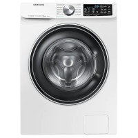 Стиральная машина SAMSUNG WW80R62LVEWDLP белый/серый