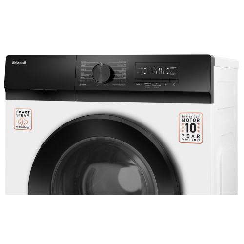 Стиральная машина Weissgauff WM 45128 Inverter Steam белый