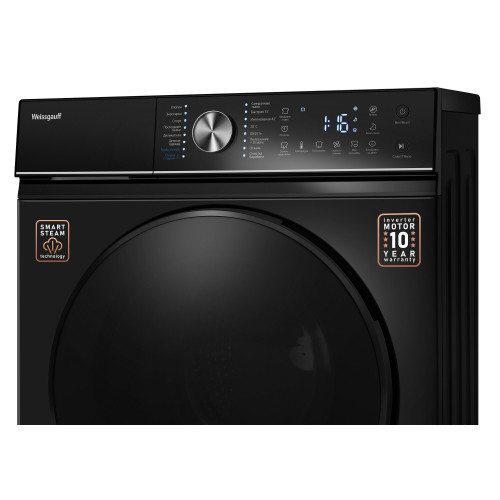 Стиральная машина Weissgauff WM 47147 DC Inverter Steam Black