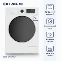 Стиральная машина Delvento VWC601 Slim 6кг