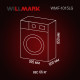 Стиральная машина Willmark WMF-1015LG INVERTER DIRECTDRIVE графит