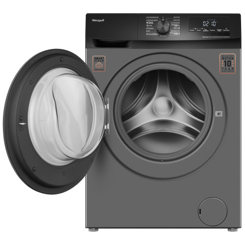 Стиральная машина Weissgauff WM 4947 DC Inverter Steam Grey