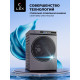 Стиральная машина Lex LWM 10612 GRID MAGNA серый