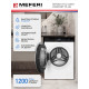 Стиральная машина MEFERI MFWD1071216WH Comfort Plus