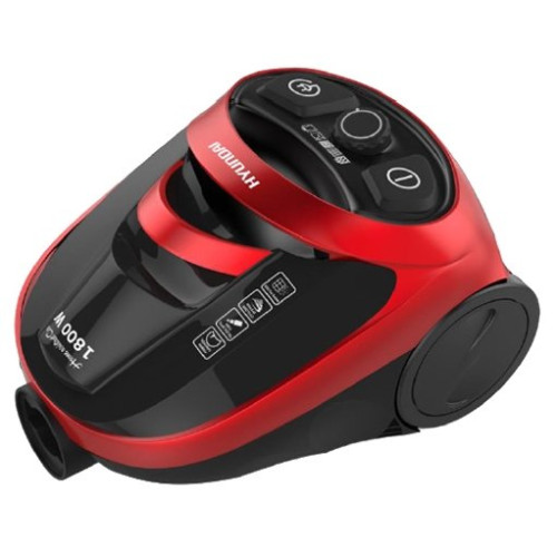 Пылесос Hyundai H-VCC01 красный/черный