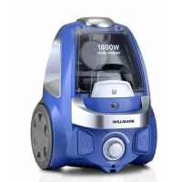 Пылесос WILLMARK VC-1865CY серо-черный