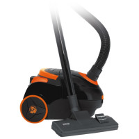Пылесос Mystery MVC-1122 черный/оранжевый