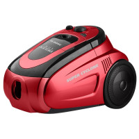 Пылесос DELTA LUX DL-0845 красный/черный