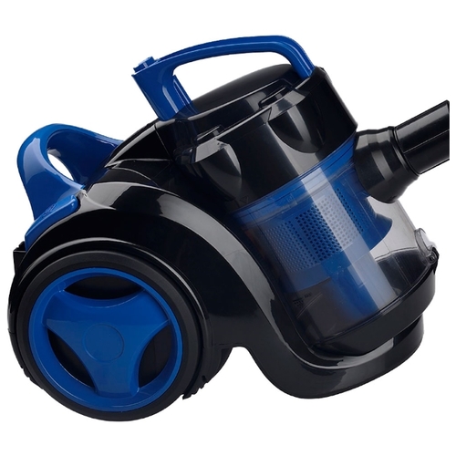 Пылесос Ginzzu VS420 чёрный/синий