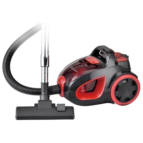 Пылесос GINZZU VS437 черный/красный