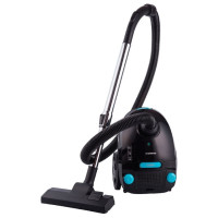 Пылесос Starwind SCB1112 черный/голубой
