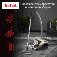 Пылесос TEFAL TW3786RA 750Вт черный/серый