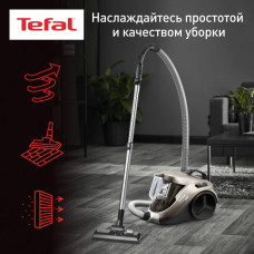 Пылесос TEFAL TW3786RA 750Вт черный/серый