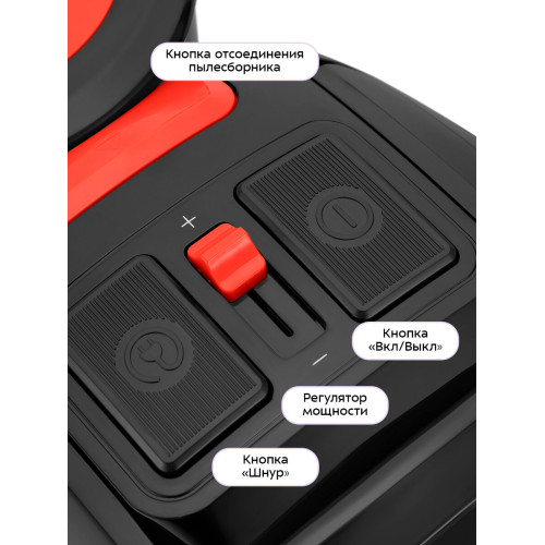 Пылесос Kitfort КТ-5392 черный