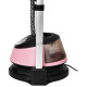 Отпариватель напольный Hyundai H-US02543 розовый/черный