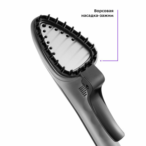 Отпариватель Kitfort КТ-9112 черный/серебристый