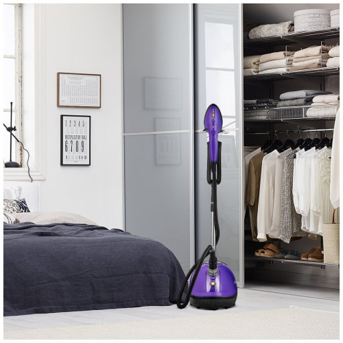 Отпариватель Kitfort КТ-9123-1 черный/фиолетовый