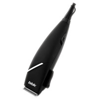 Машинка для стрижки BBK BHK100 черный/серебро