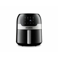 Аэрогриль Hyundai HYF-3555 1500Вт черный/серебристый