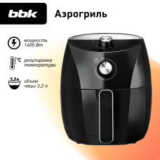 Аэрогриль BBK AF325 черный