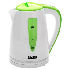 Чайник ZIMBER ZM-10850 бело-зеленый