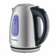 Чайник электрический Hyundai HYK-S2402 серебристый матовый/черный