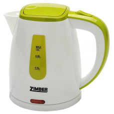Чайник ZIMBER ZM-10854 бело-зеленый