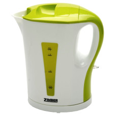 Чайник ZIMBER ZM-10857 бело-зеленый