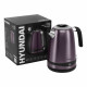 Чайник электрический Hyundai HYK-S4800 фиолетовый/черный