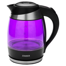 Чайник ZIMBER ZM-10977 фиолетовое стекло