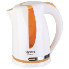 Чайник Viconte VC-3268 белый/бежевый