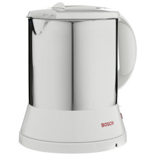 Чайник Bosch TWK 1201 серебристый/белый