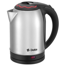 Чайник DELTA DL-1330 нерж с красным